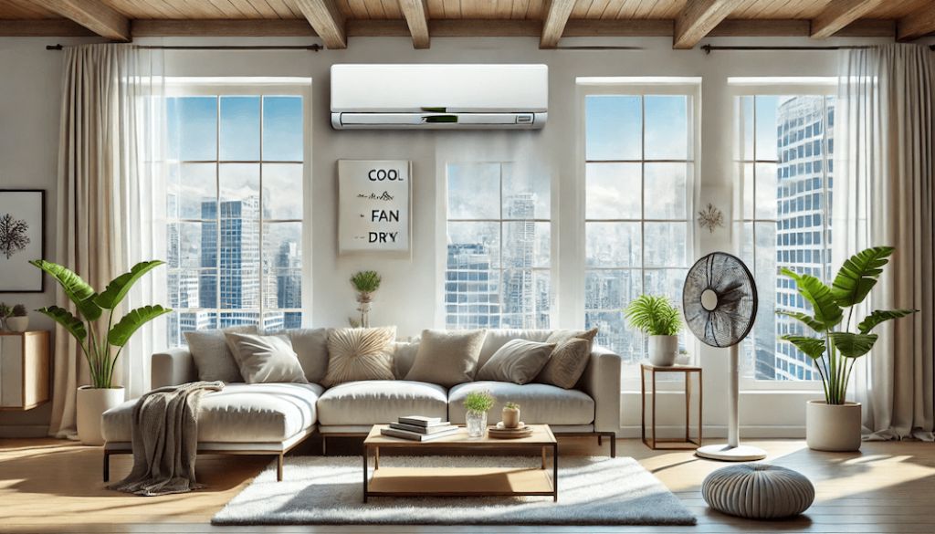 Cool Fan and Drying Modes