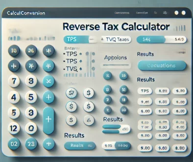 reverse tax calculator